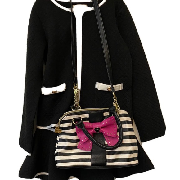 Richie house girls black and white suit set size 10 - Picture 1 of 5